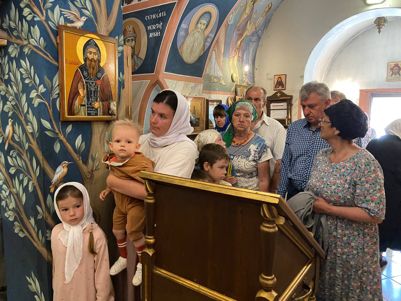 Литургия в праздник Рождества Иоанна Предтечи