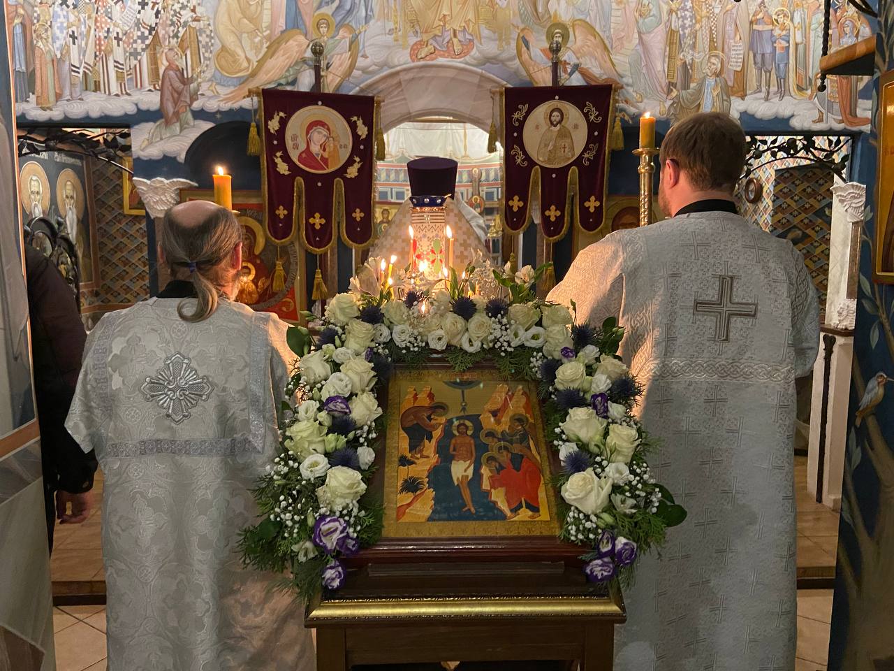Литургия в Крещение