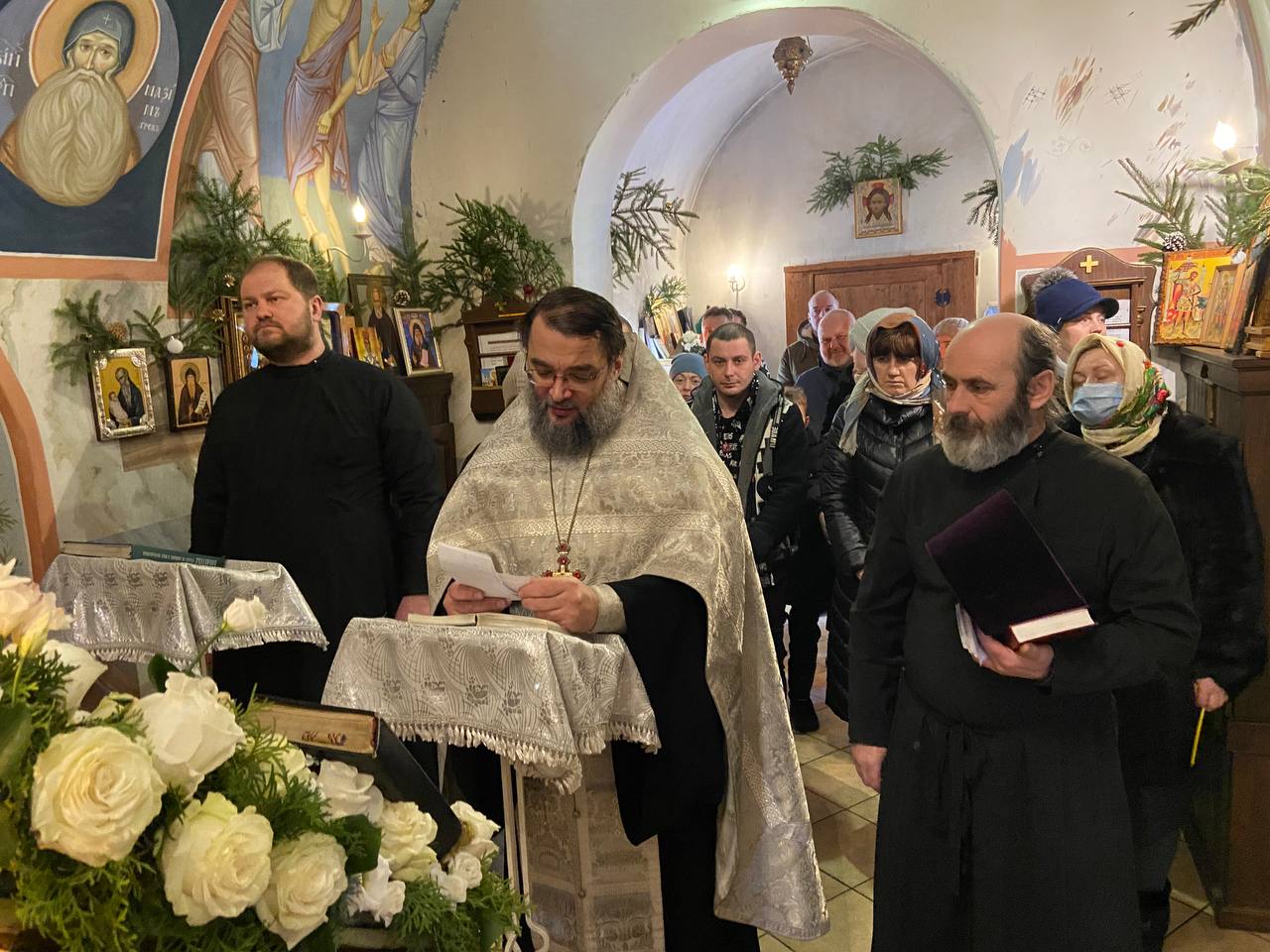 Молебен в Рождество Христово