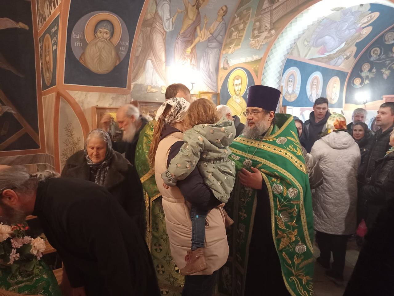 всенощная накануне Входа Господня в Иерусалим