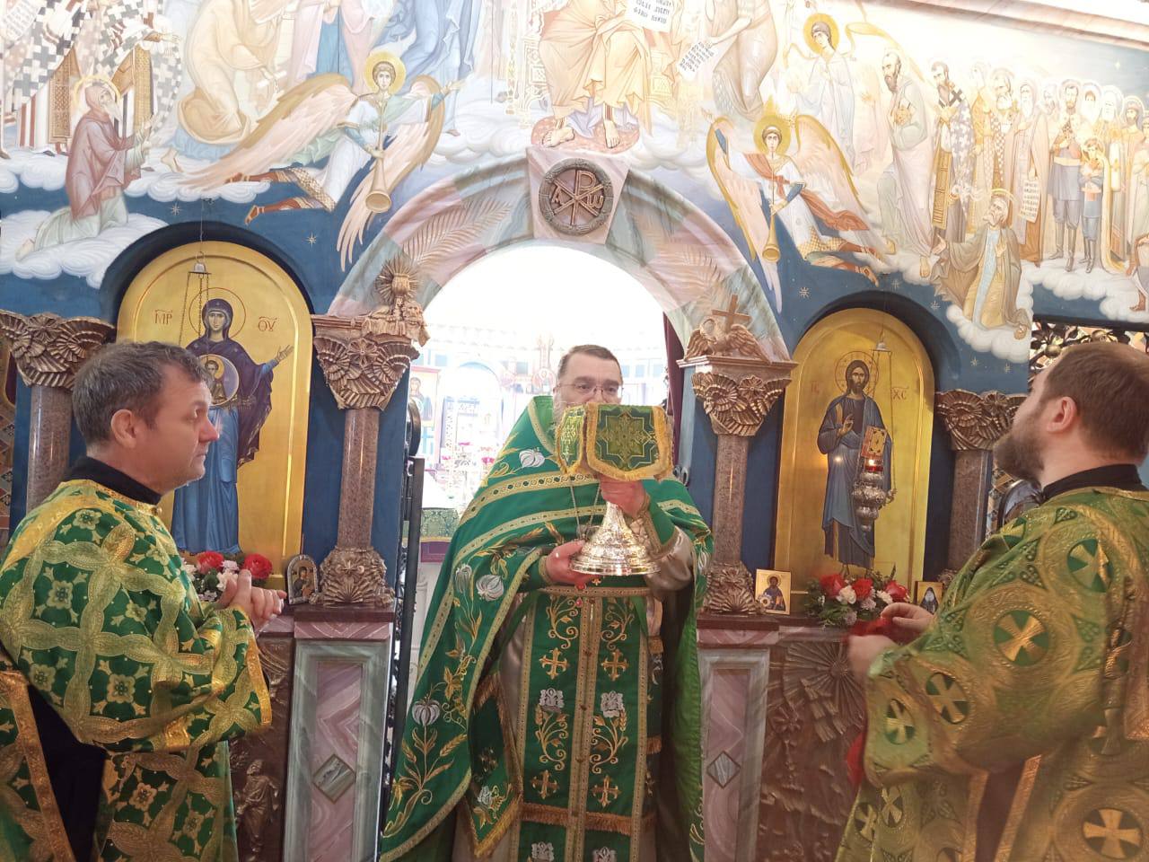 Причастие на Вход Господень в Иерусалим