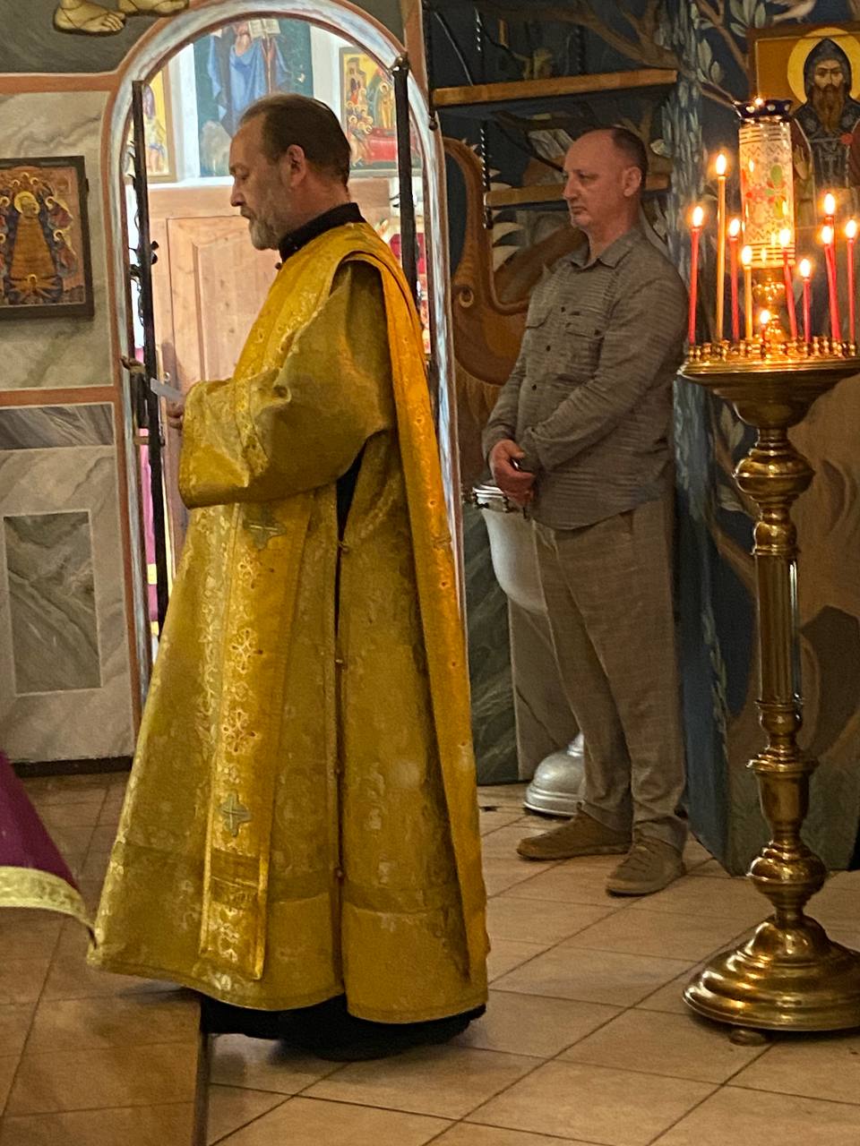 Литургия в праздник св. Николая чудотворца