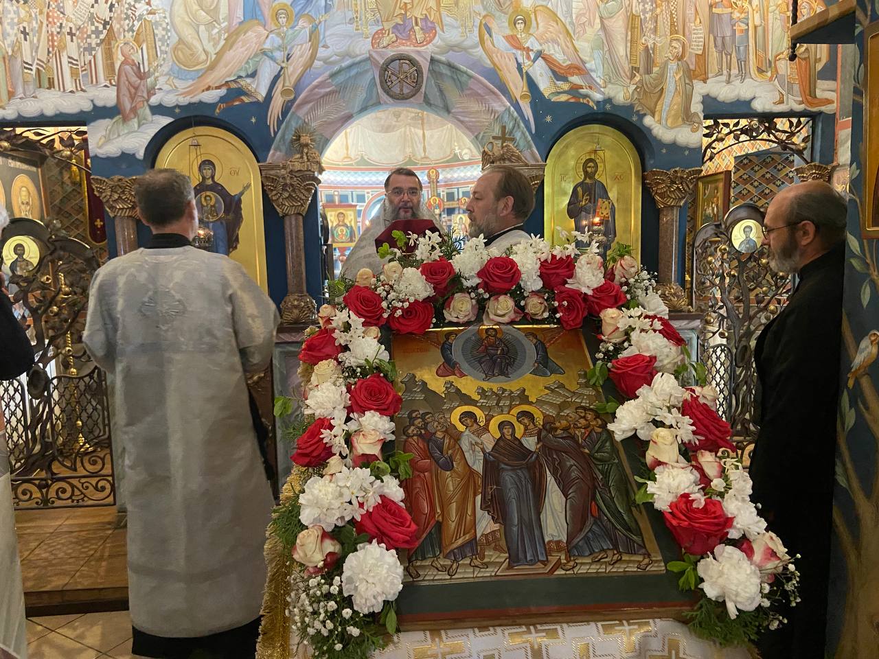Литургия в праздник Вознесения Господня