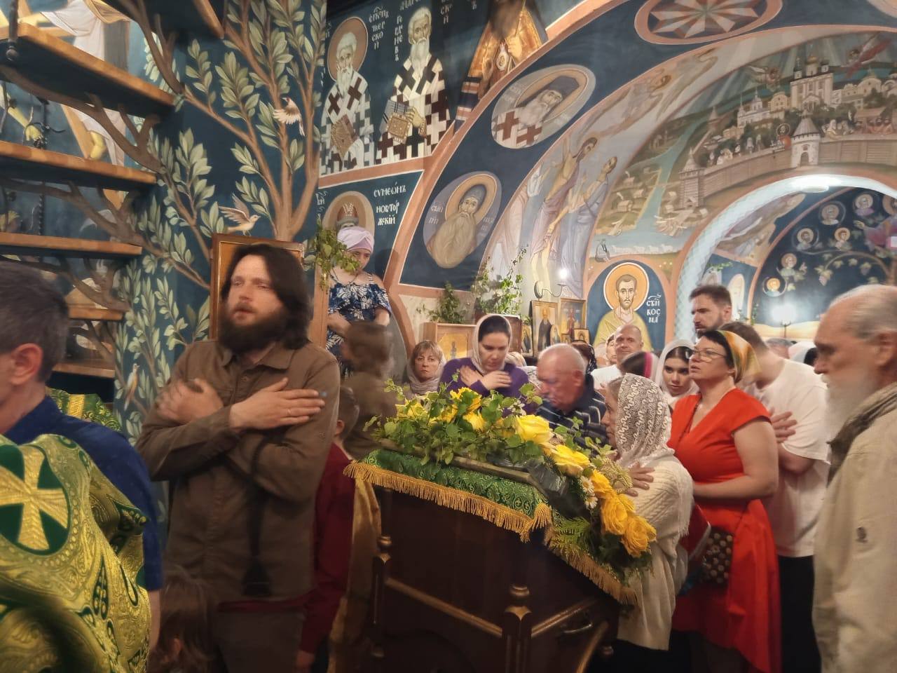 Литургия в День Святой Троицы