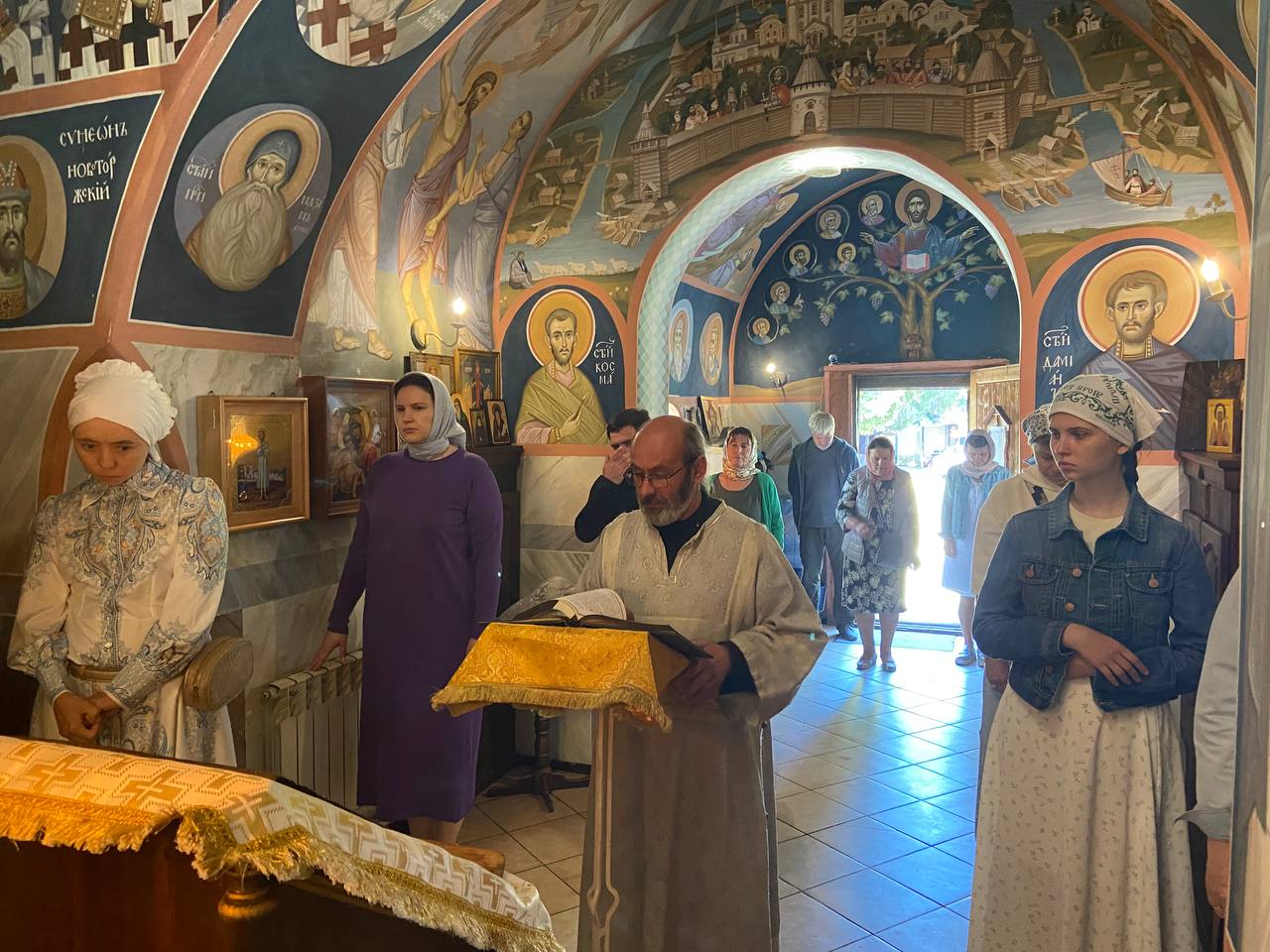 Литургия в праздник Рождества Иоанна Предтечи