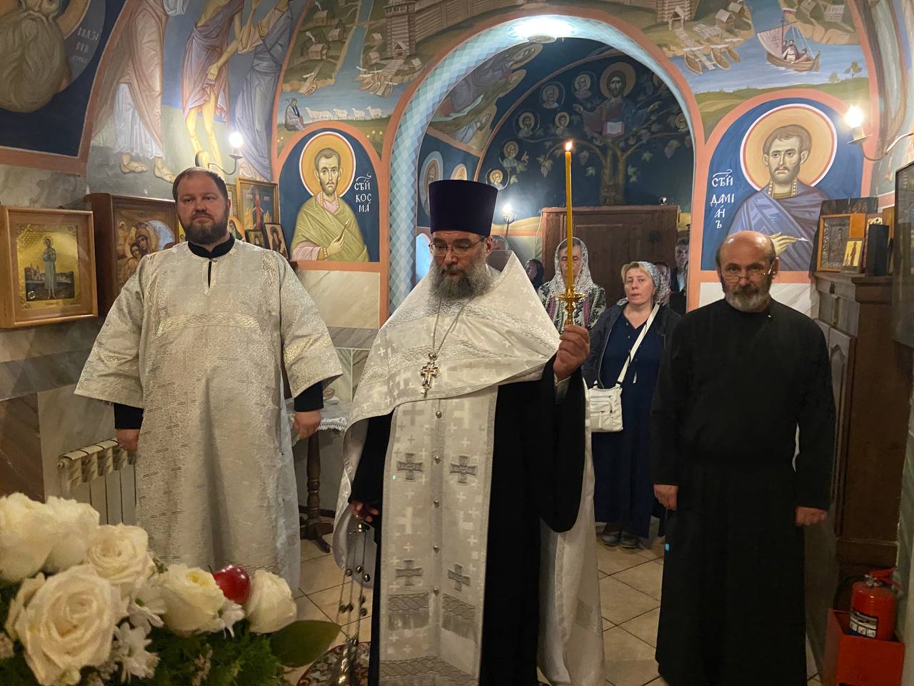 Всенощное бдение накануне праздника Преображения Господня