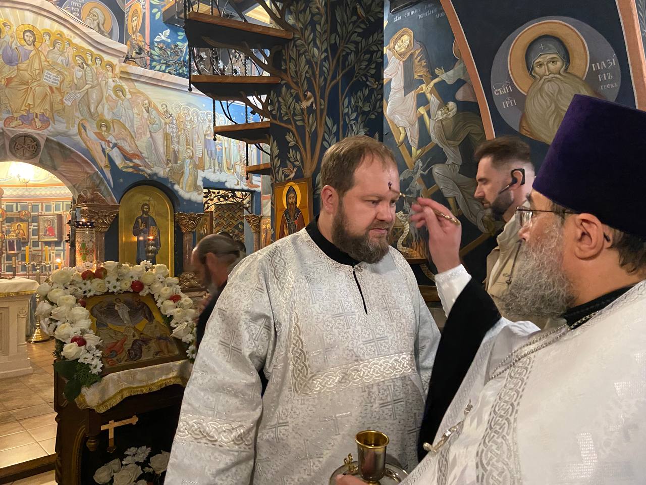 Всенощное бдение накануне праздника Преображения Господня