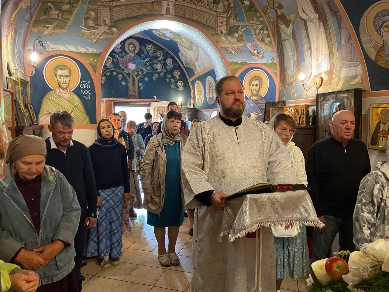 Литургия в праздник Преображения Господня