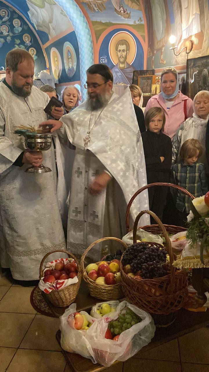 Литургия в праздник Преображения Господня