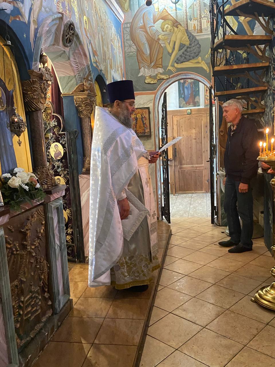 Литургия в праздник Преображения Господня
