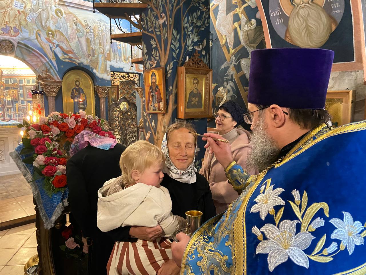 Всенощное накануне праздника Успения