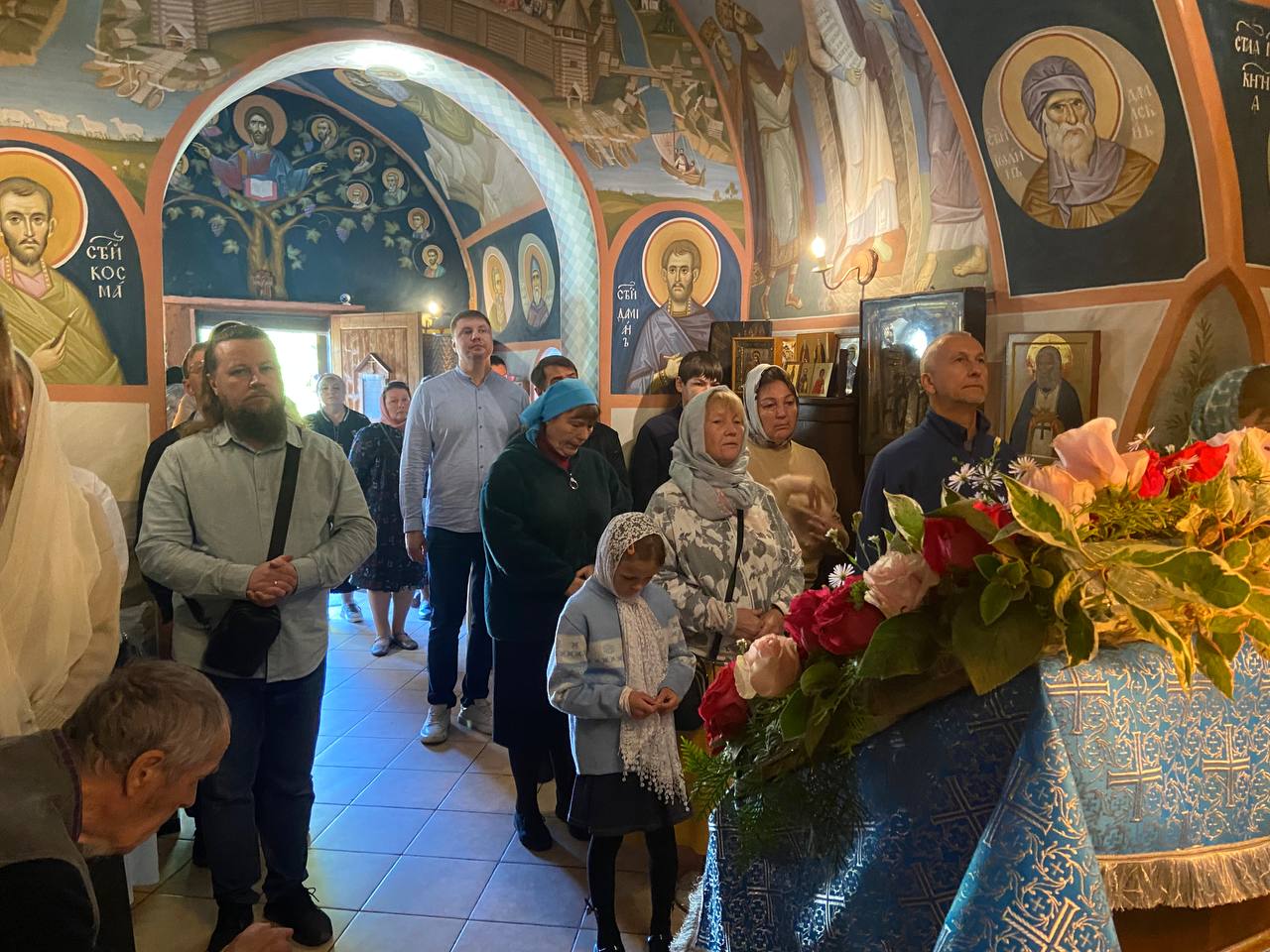 Литургия в праздник Успения