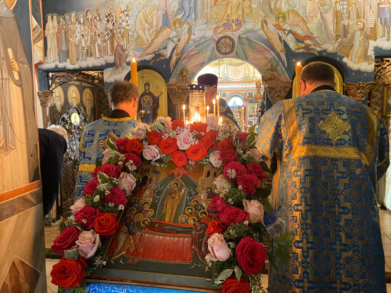 Литургия в праздник Успения