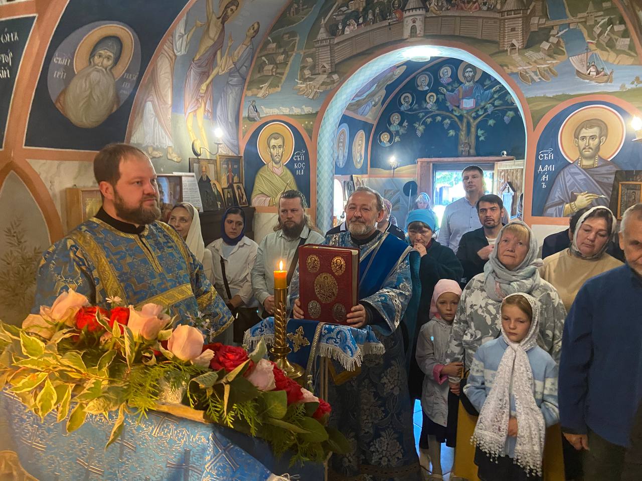 Литургия в праздник Успения