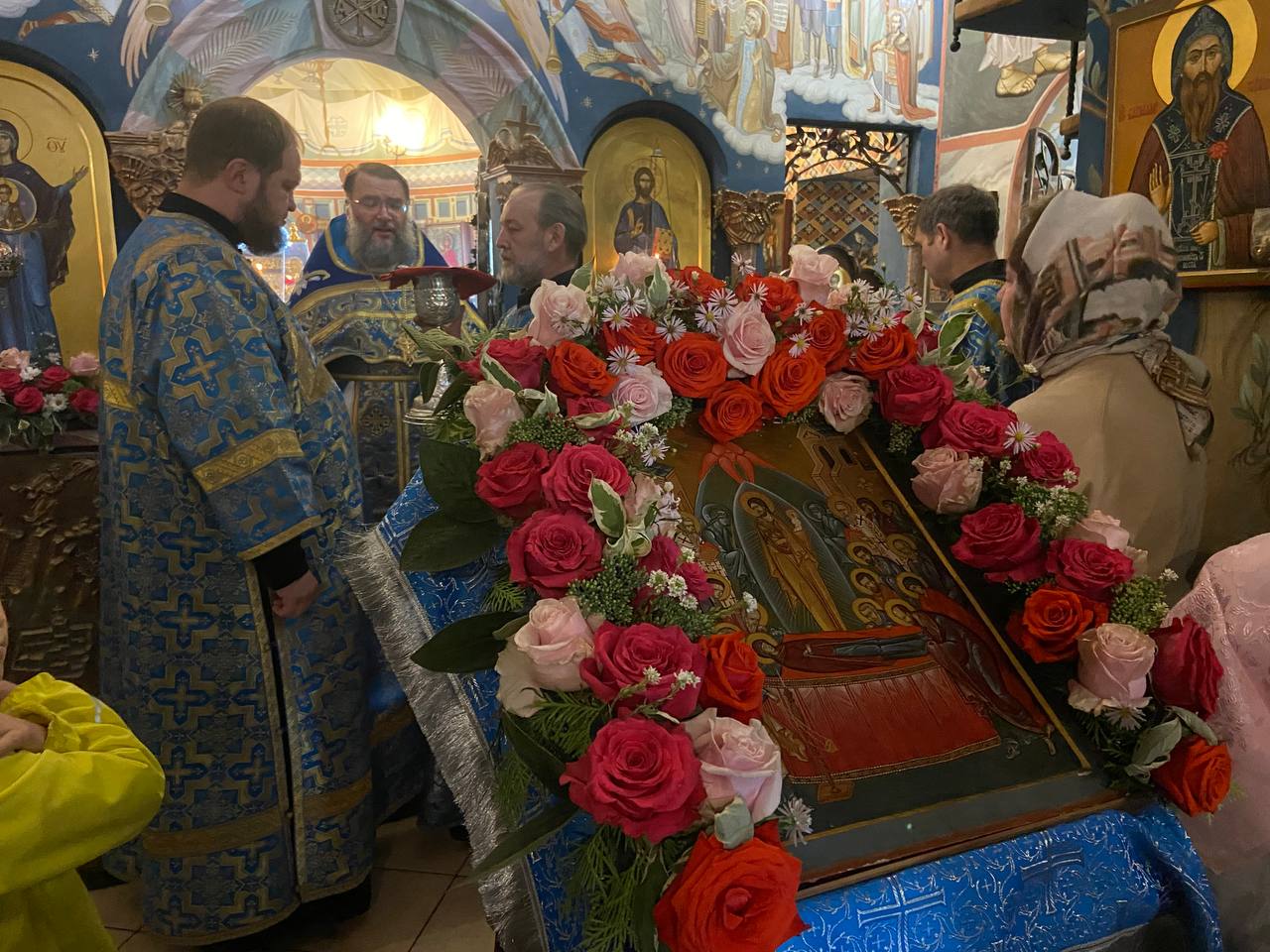 Литургия в праздник Успения