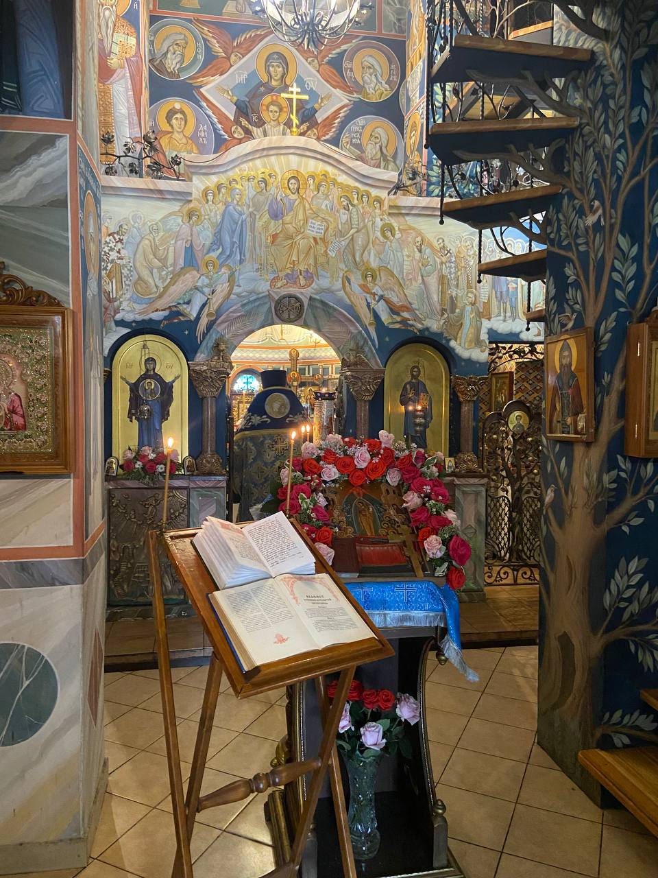 Литургия в праздник Успения