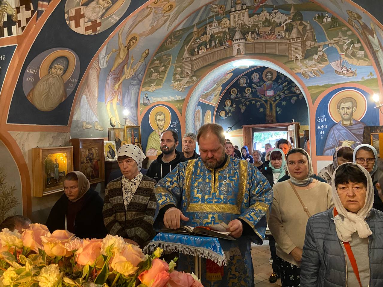 Литургия в праздник Рождества Богородицы