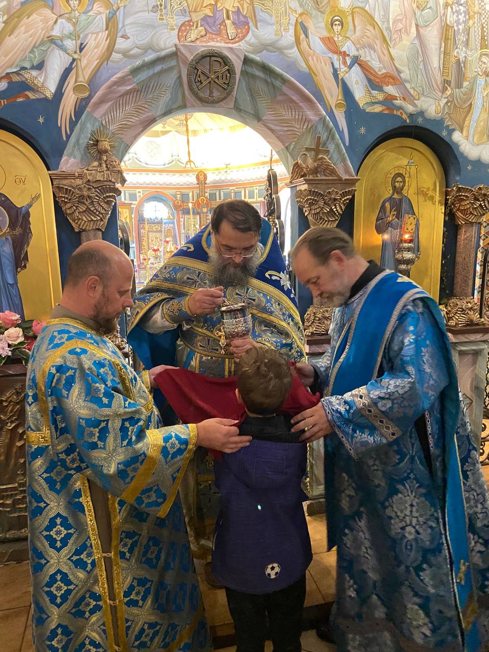 Литургия в праздник Рождества Богородицы
