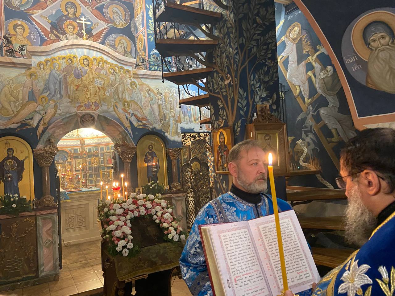 Всенощное бдение на праздник Покрова