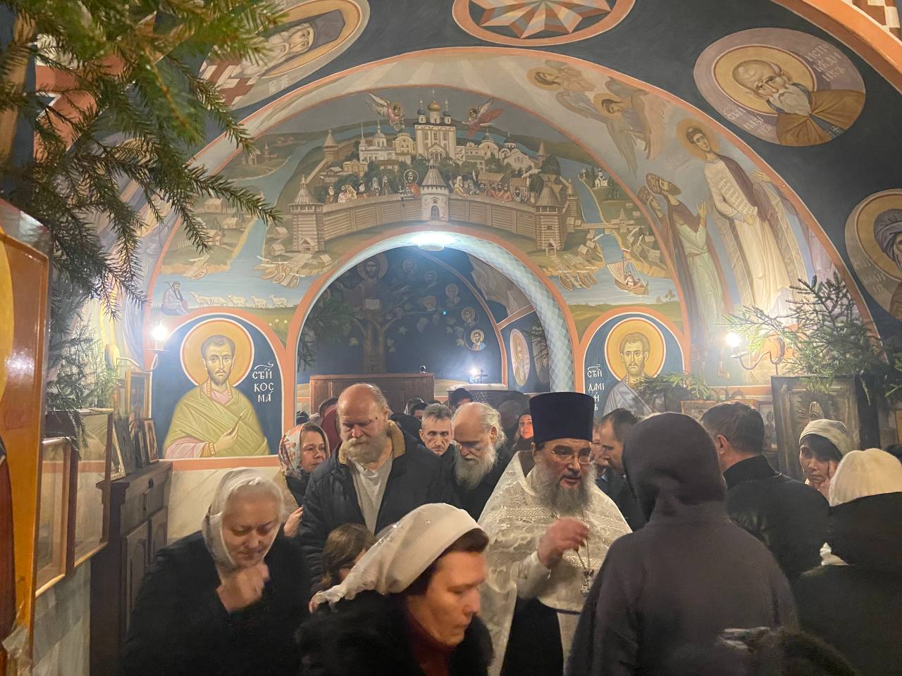 Помазание в Рождество Христово
