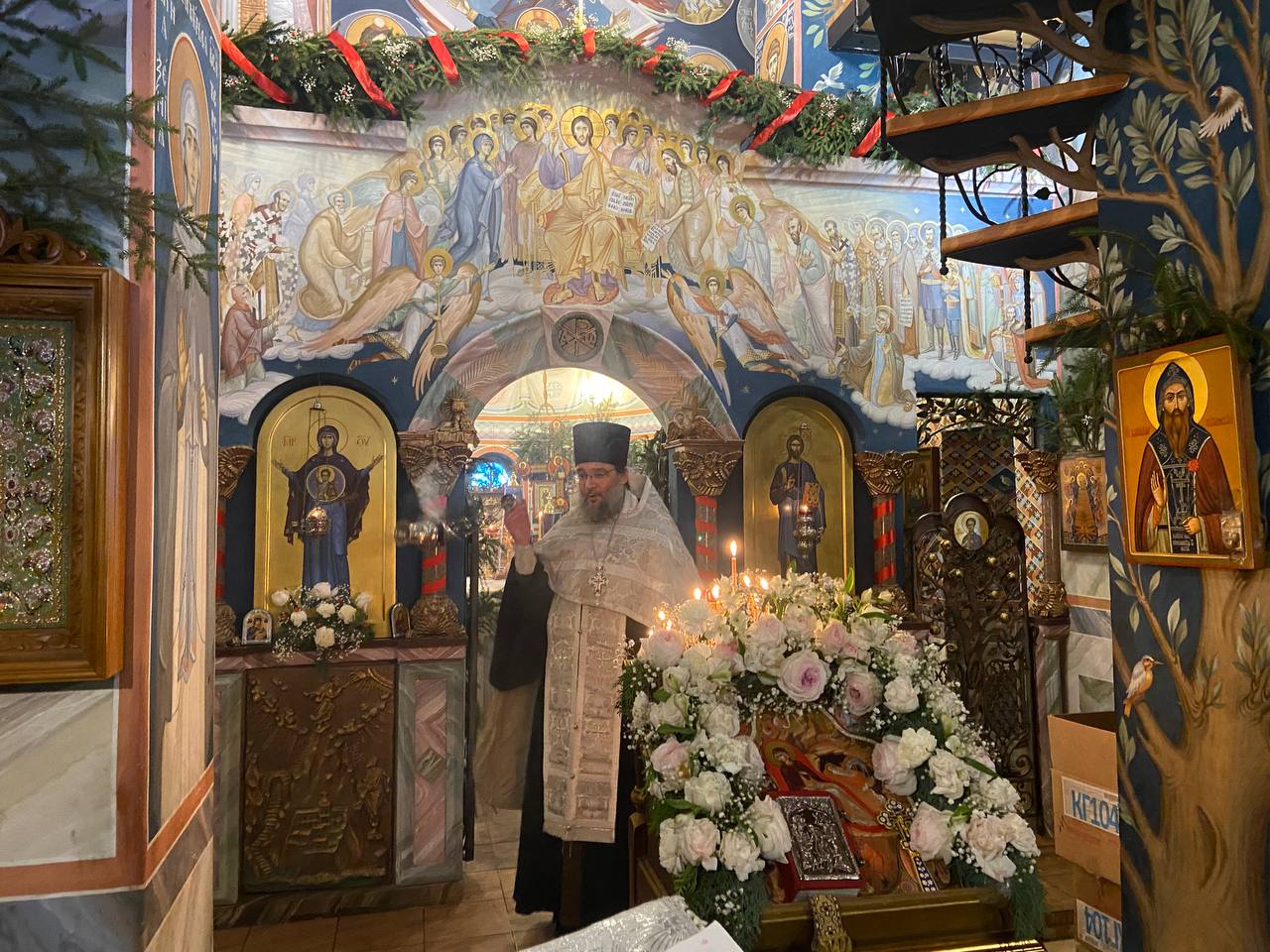 Молебен в Рождество Христово