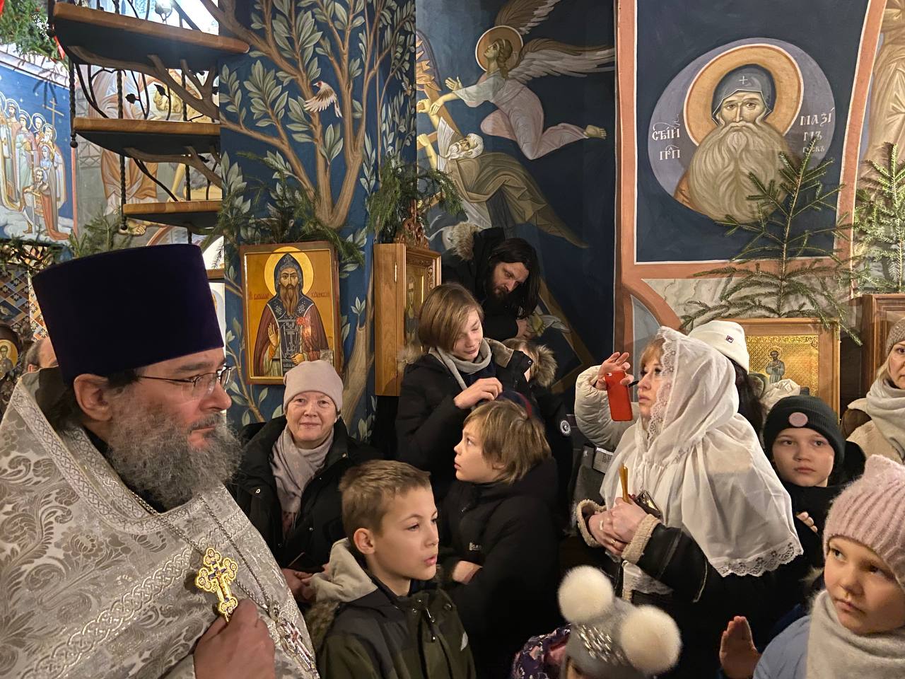 Детский утренник в Рождество Христово