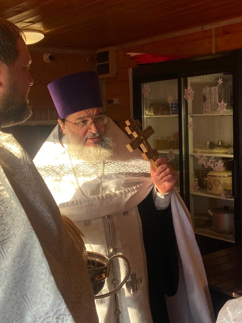 Великое освящение воды в крещенский сочельник