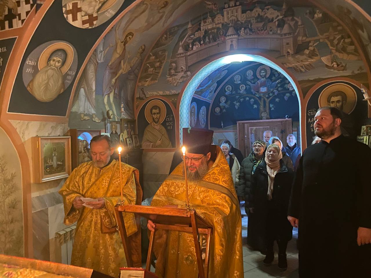 Молебен в Неделю сыропустную