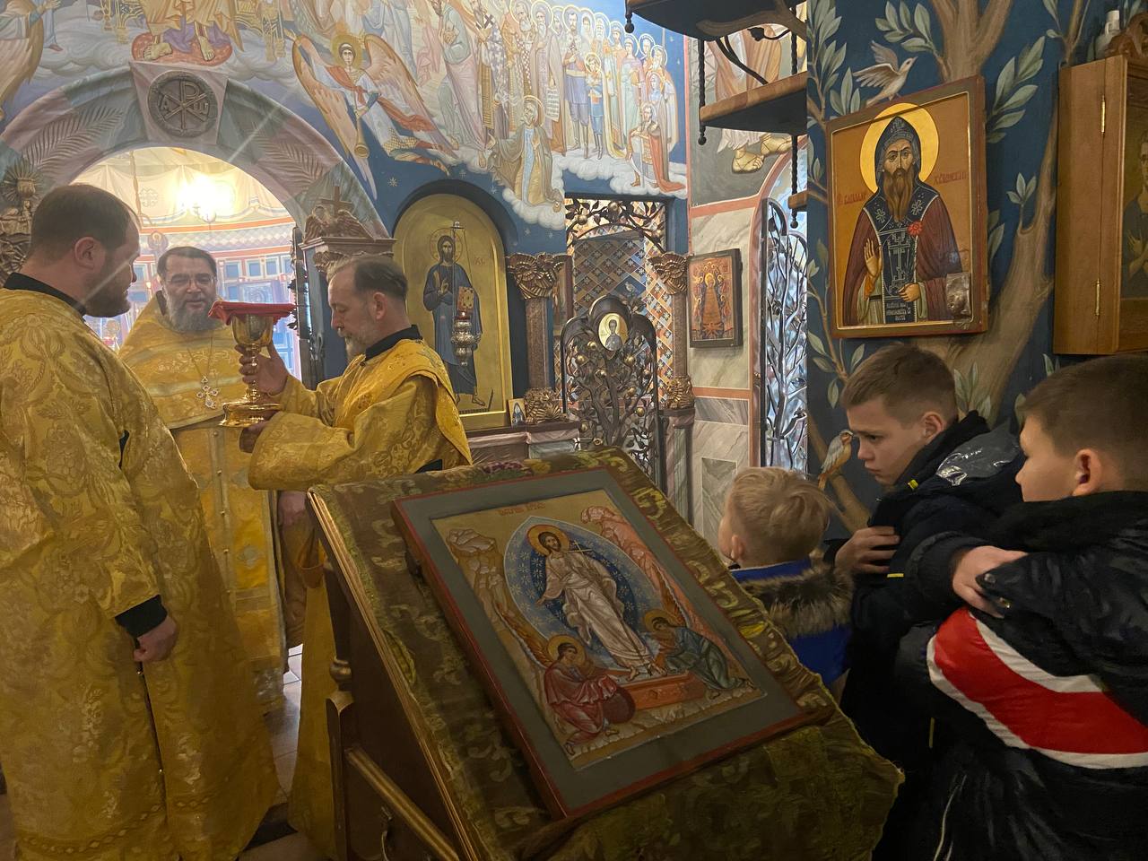 Литургия в Неделю сыропустную