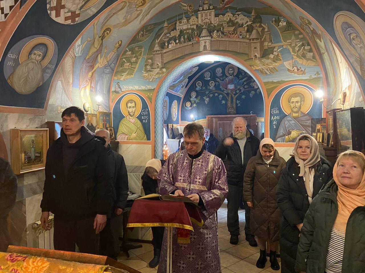 Литургия Василия Великого в Неделю св. Григория Паламы
