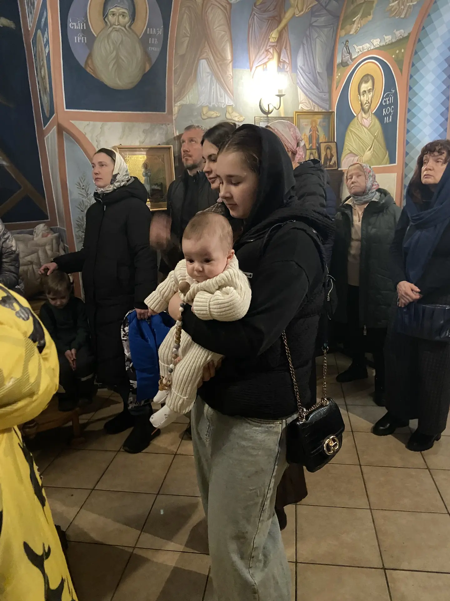 Перед причастием
