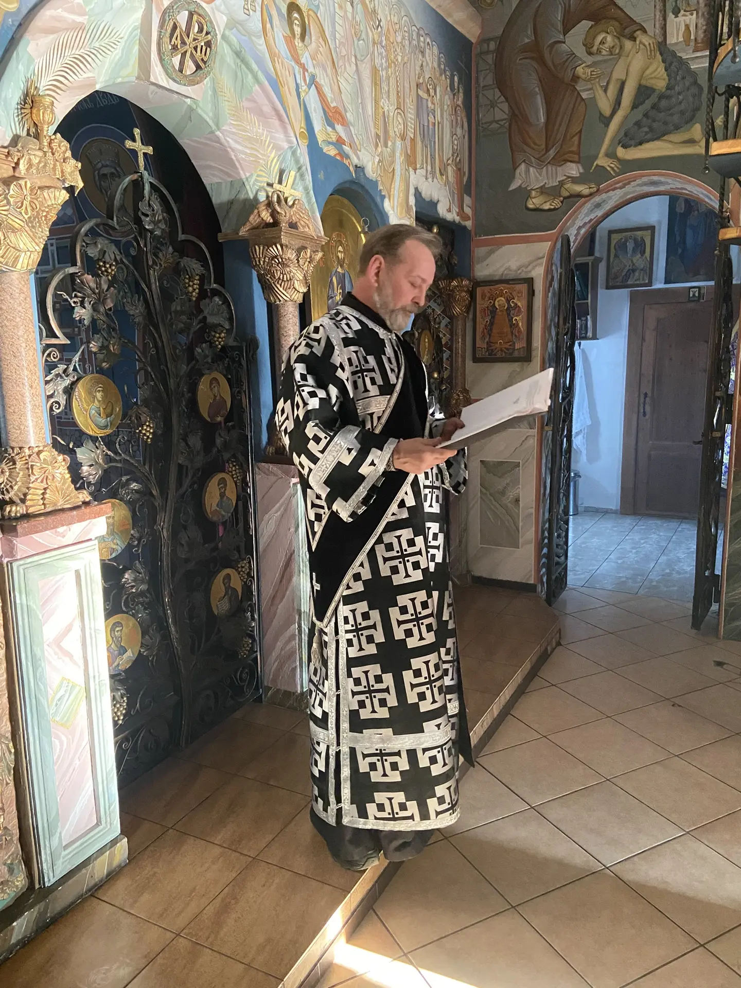 Чтение жития прп. Марии Египетской