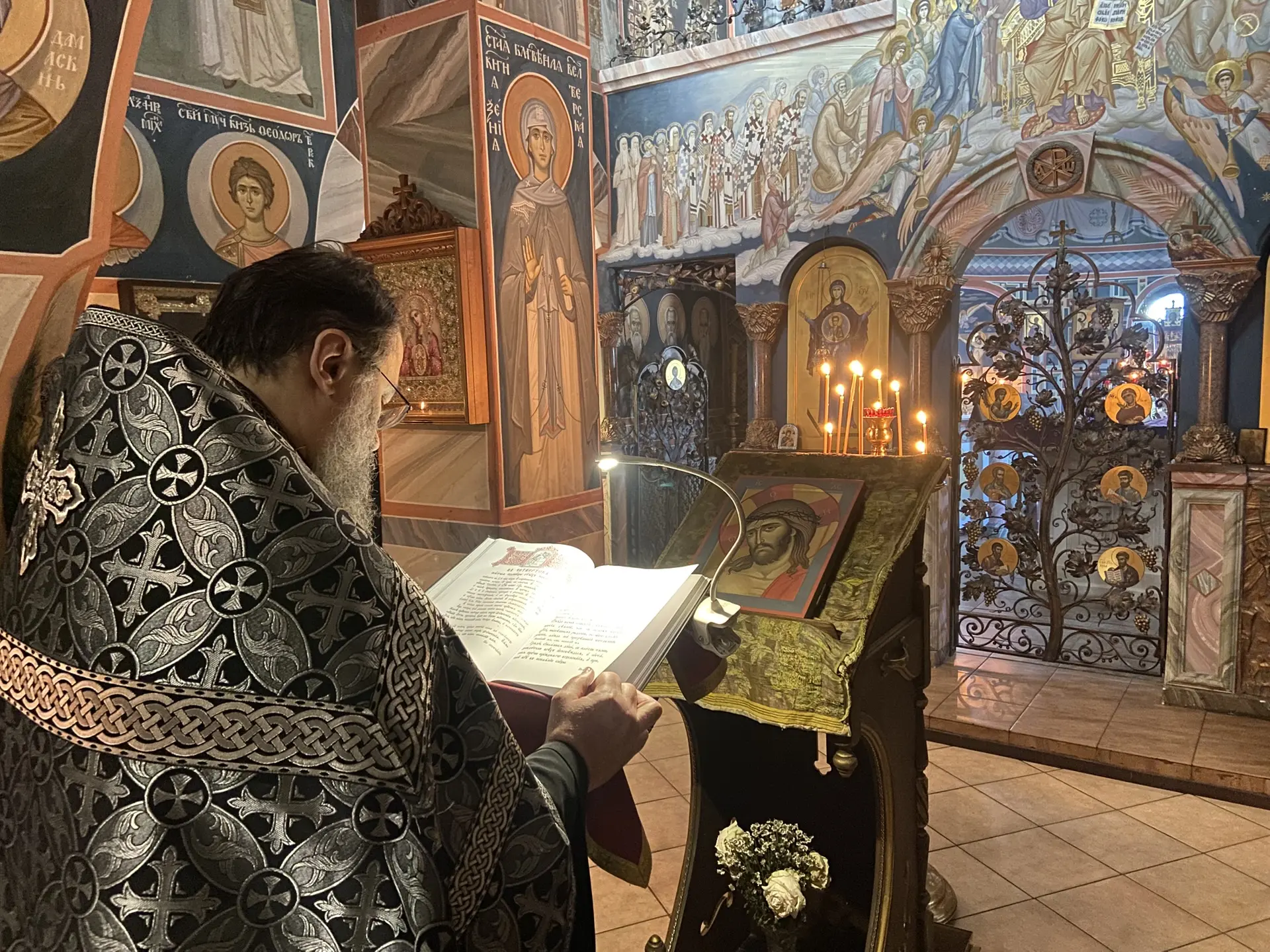 чтение канона прп. Андрея Критского