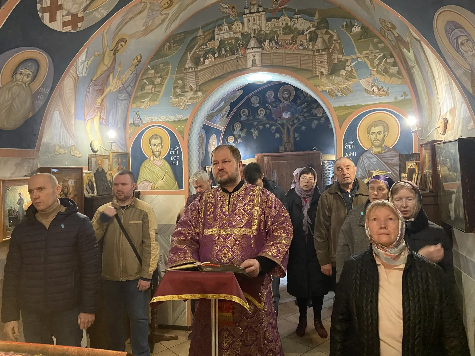 Литургия в Неделю 5-ю Великого поста