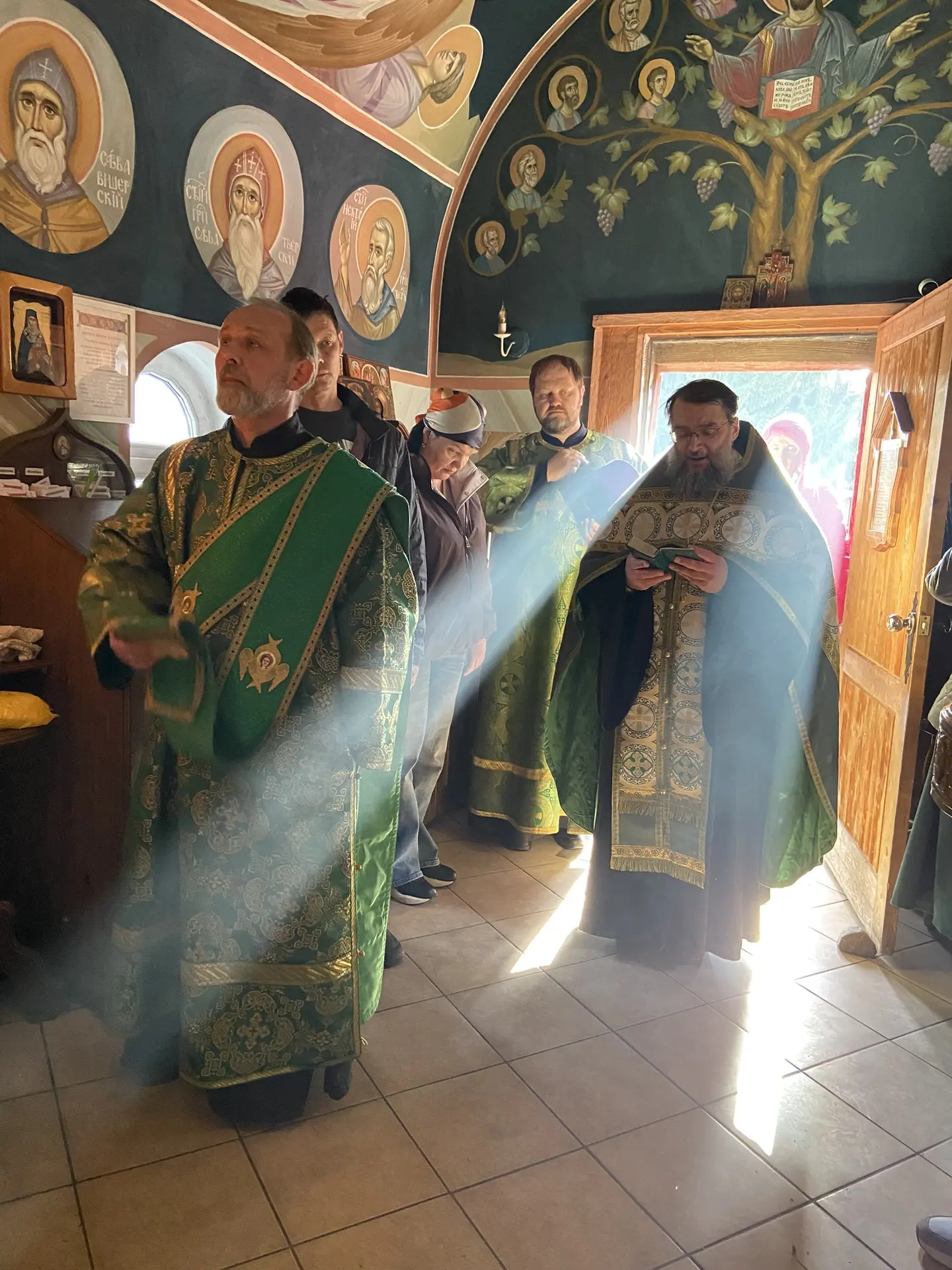 всенощная накануне Входа Господня в Иерусалим