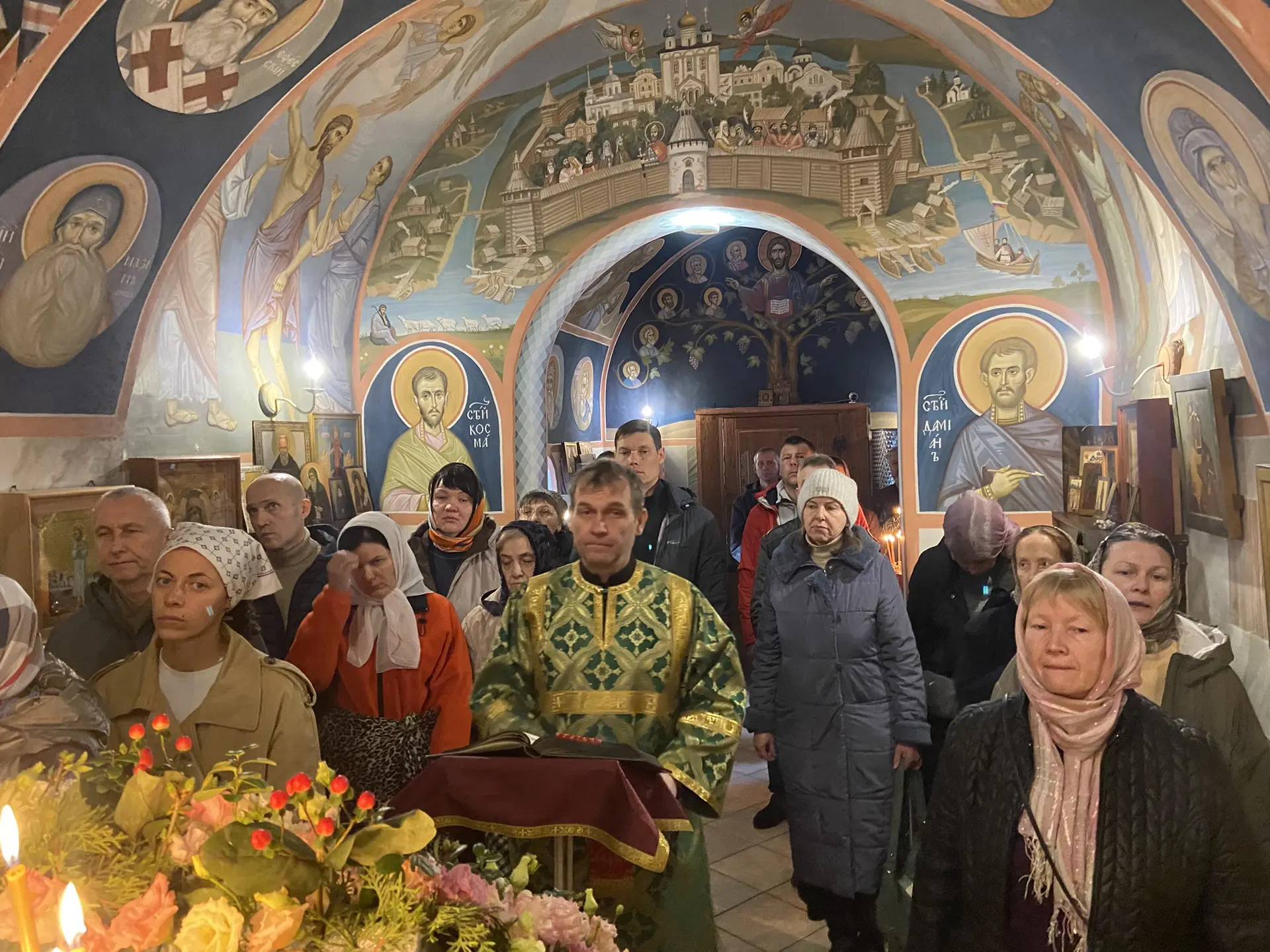 Литургия на Вход Господень в Иерусалим