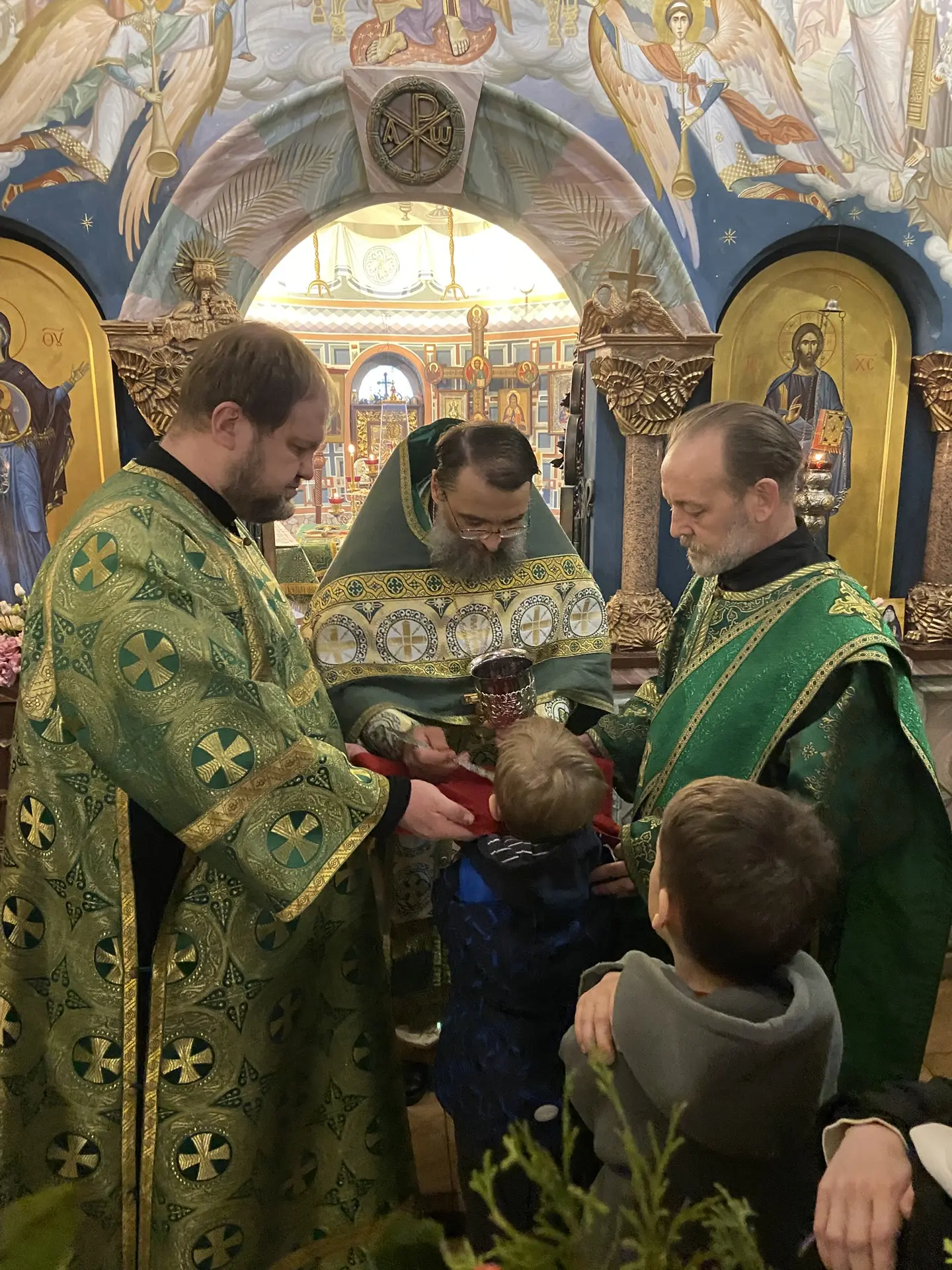 Причастие на Вход Господень в Иерусалим