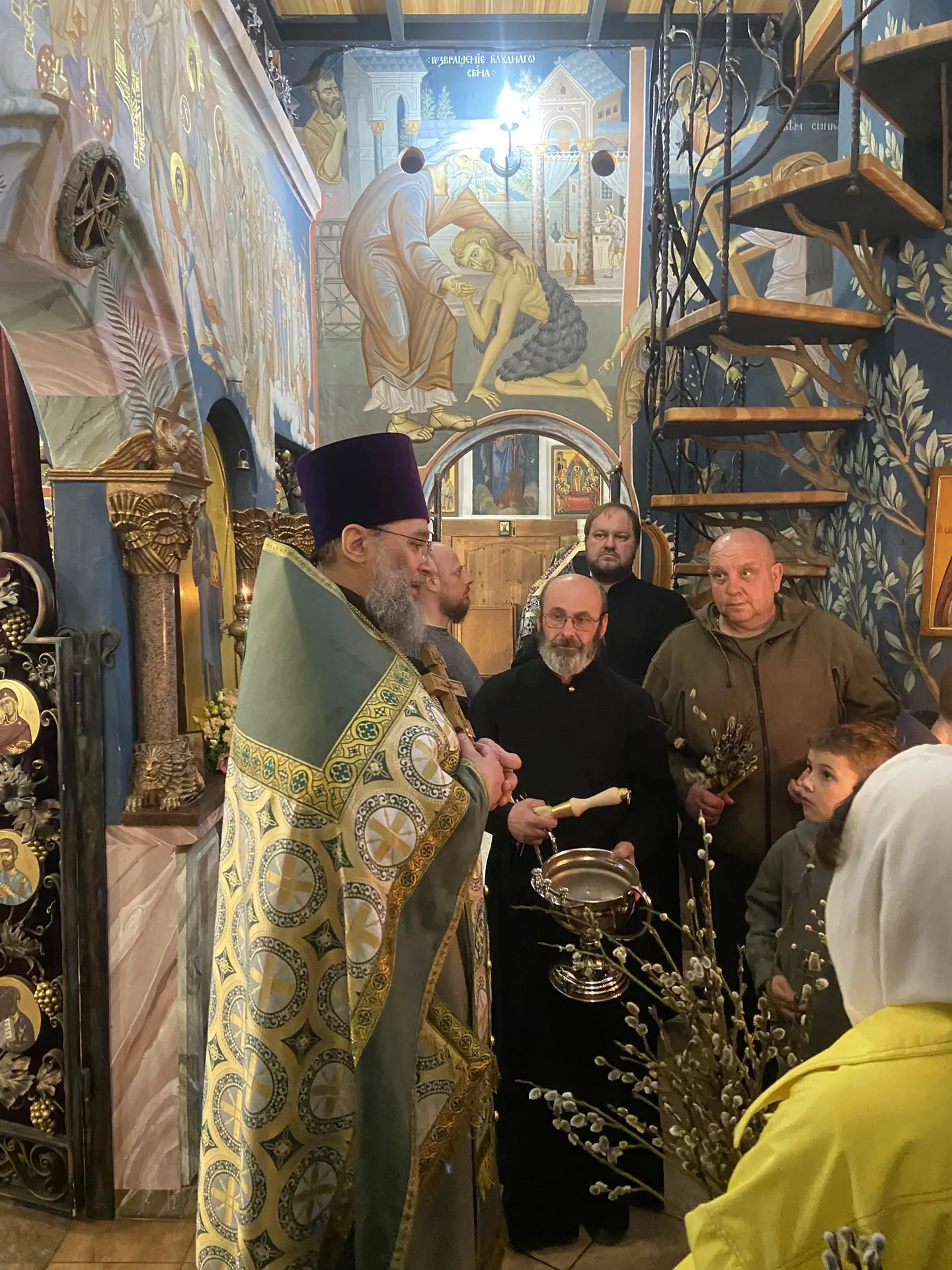 Литургия на Вход Господень в Иерусалим