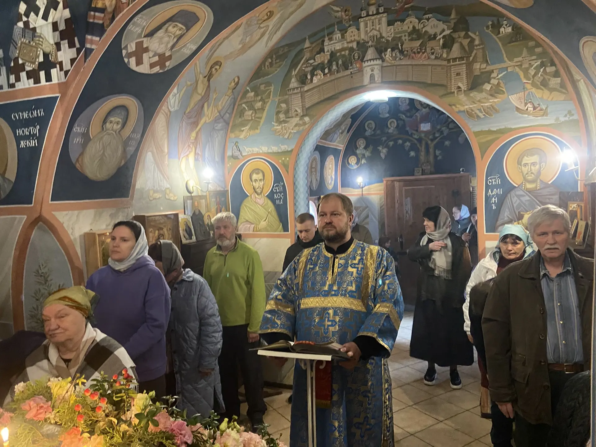Литургия в праздник Благовещения