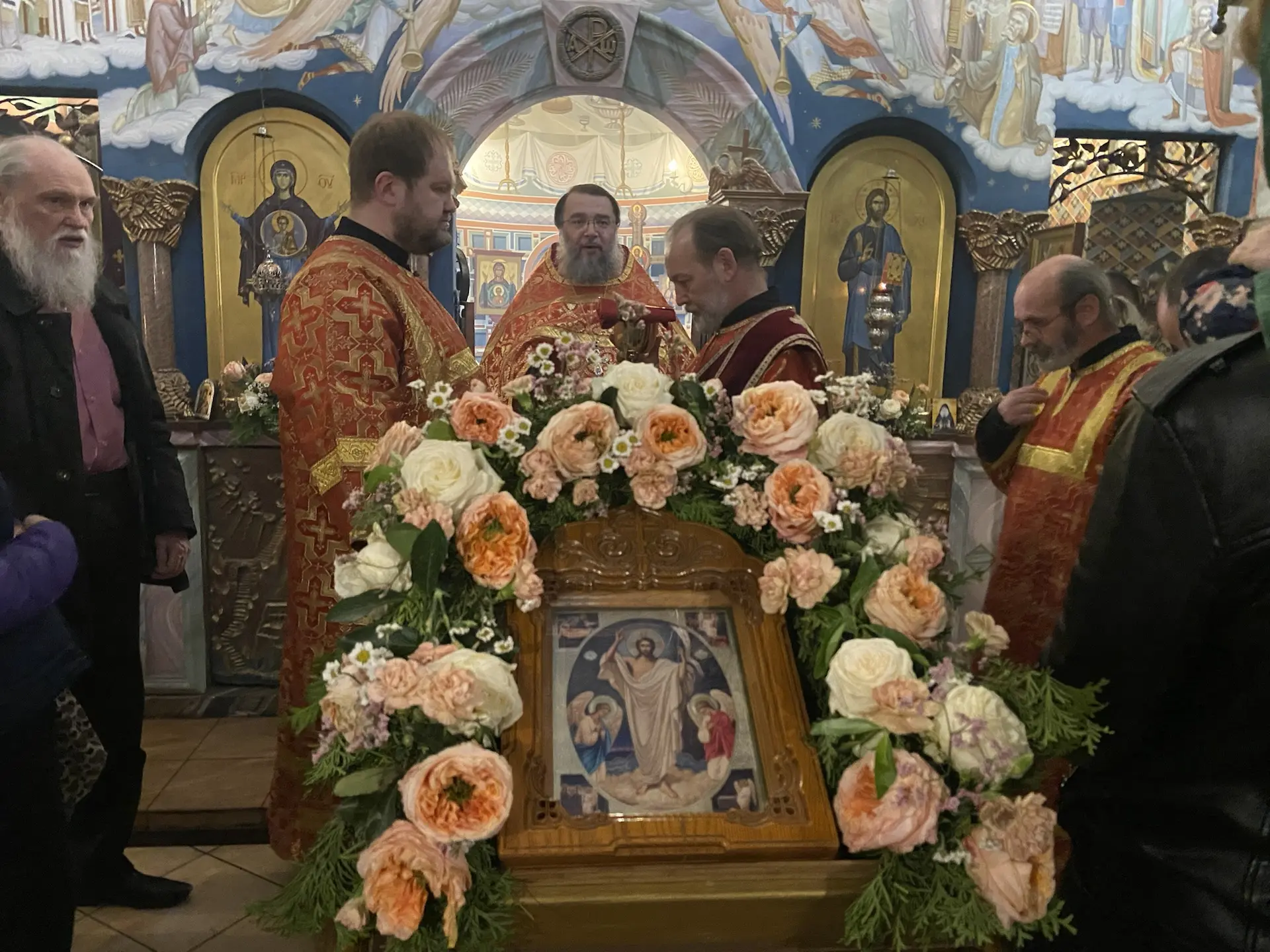 Перед причастием