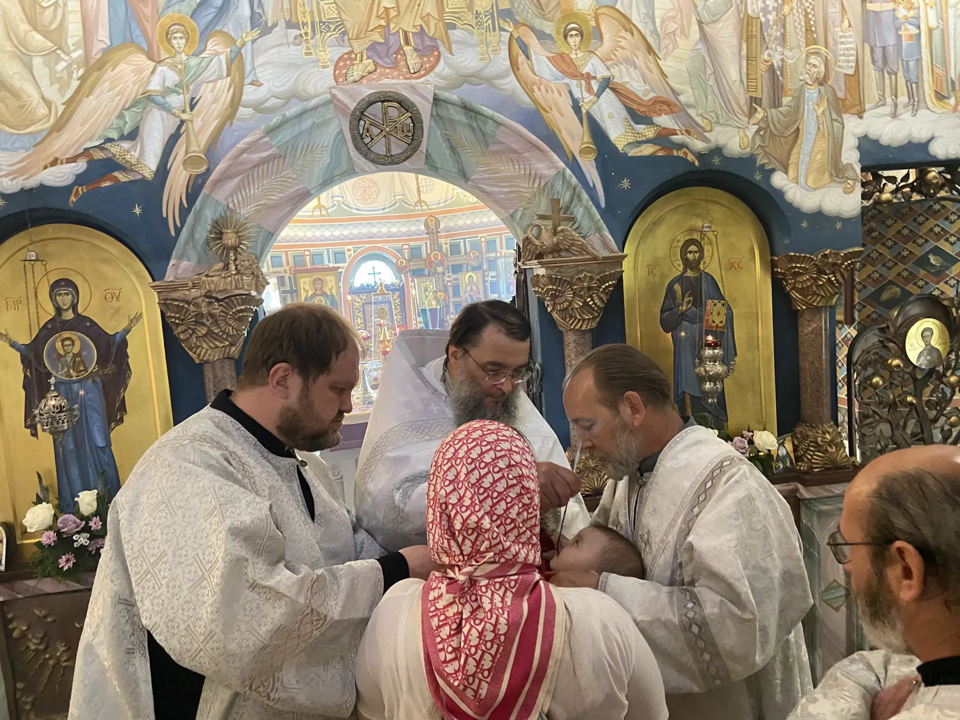 Литургия в праздник Вознесения Господня