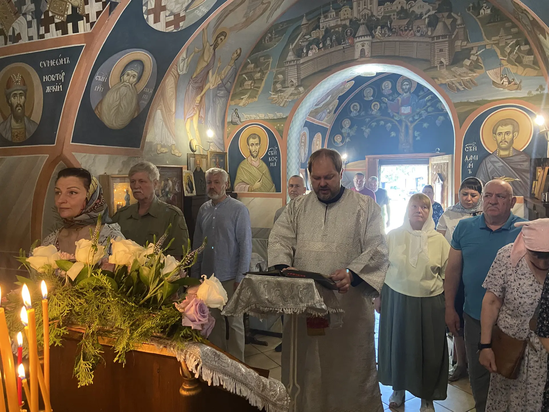 Литургия в праздник Вознесения Господня