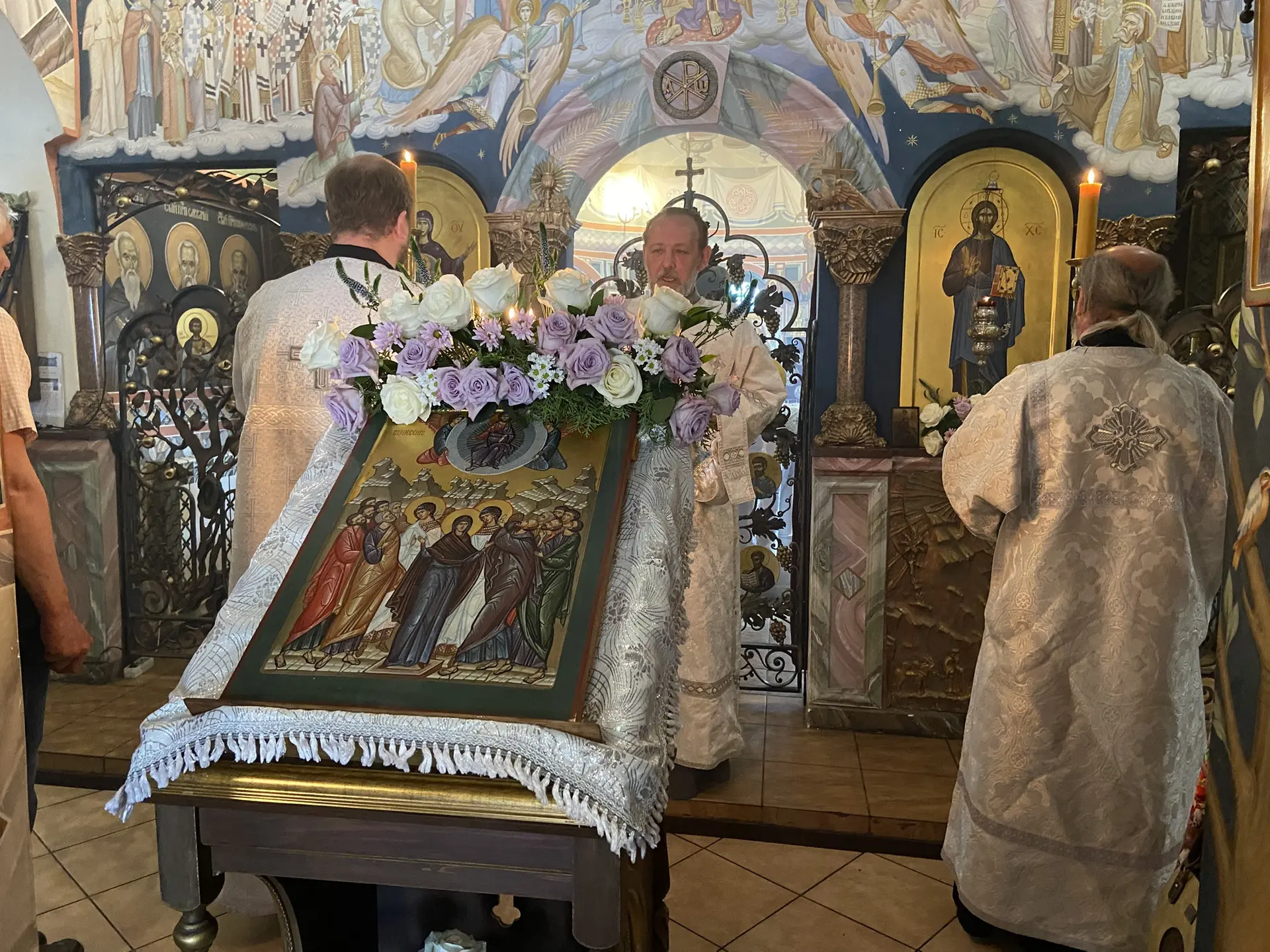 Литургия в праздник Вознесения Господня