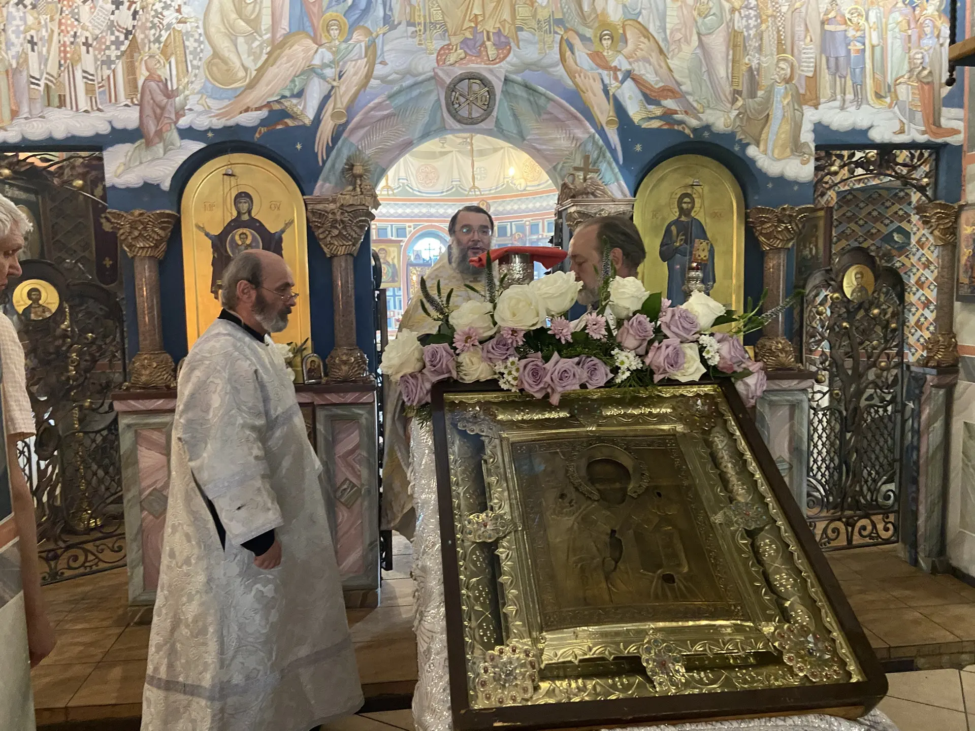 Литургия в праздник св. Николая чудотворца
