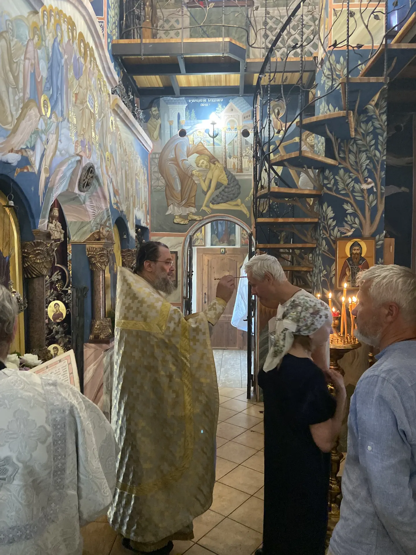 Часовня в Видогощах в праздник св. Николая чудотворца