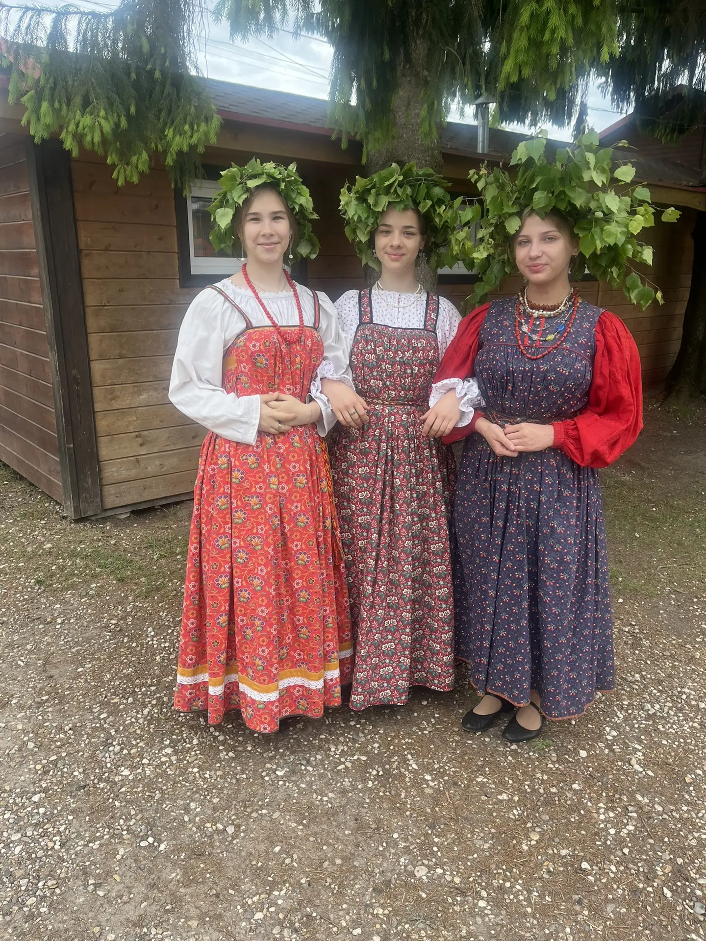 Фольклорный праздник в Савватьево в День Святой Троицы
