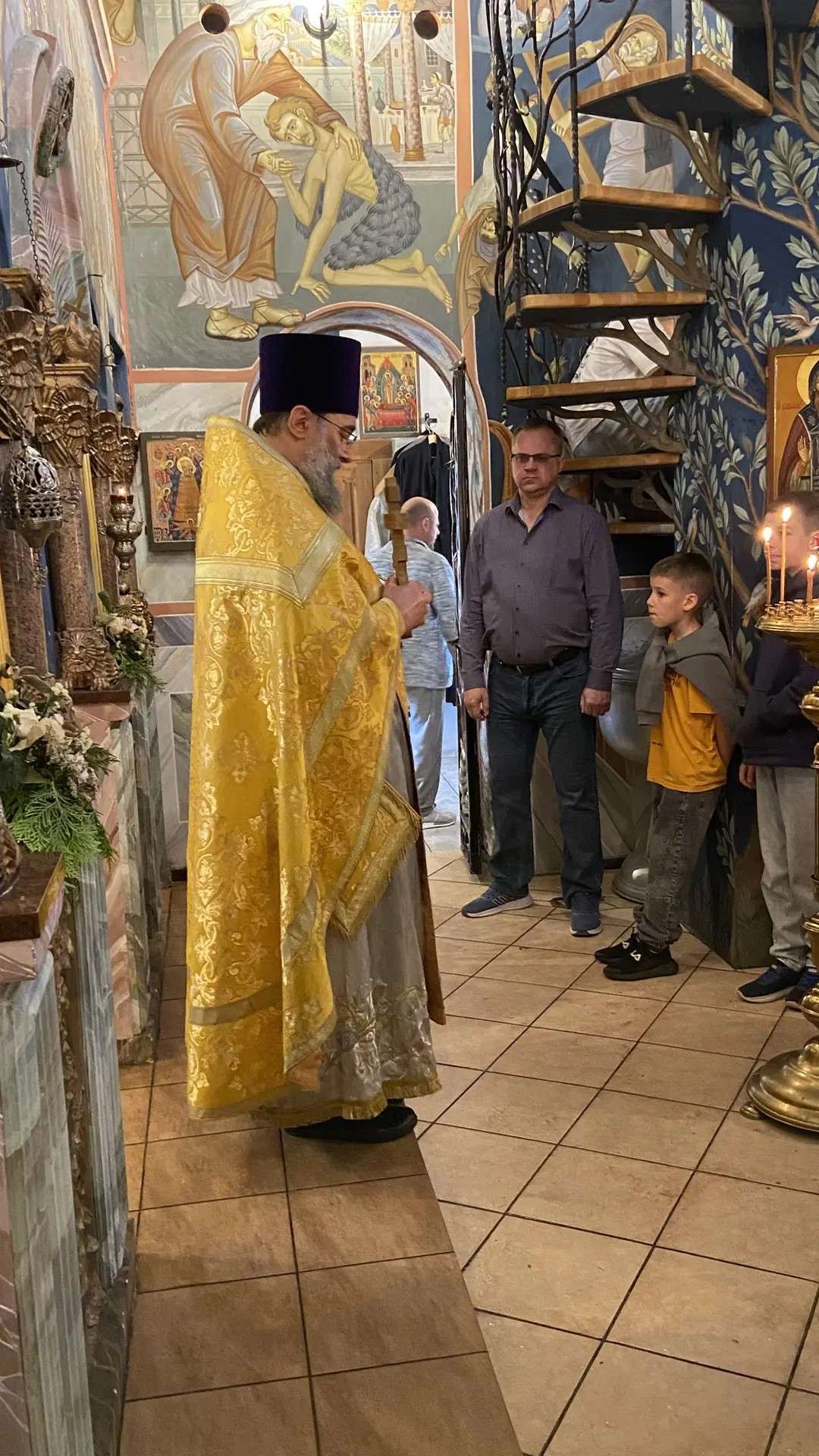 В воскресный день
