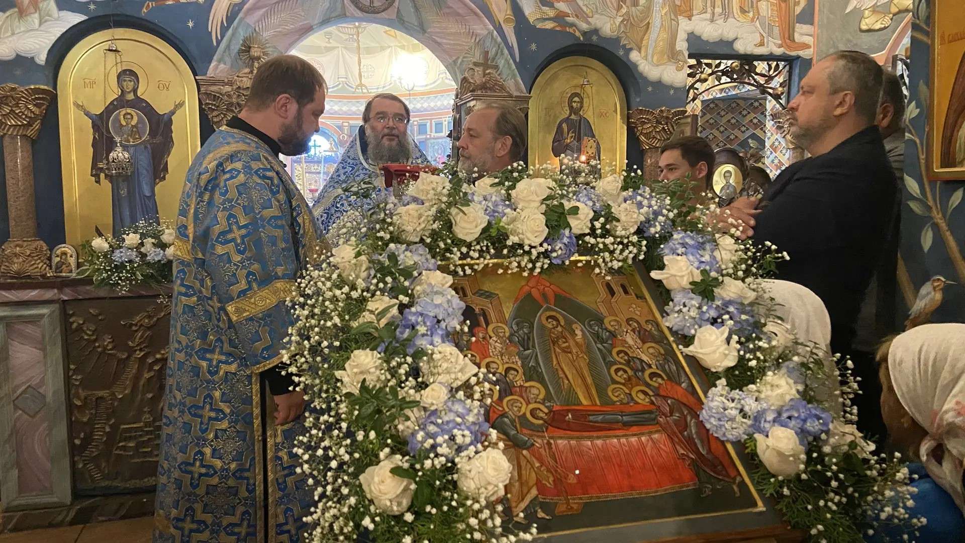 Литургия в праздник Успения