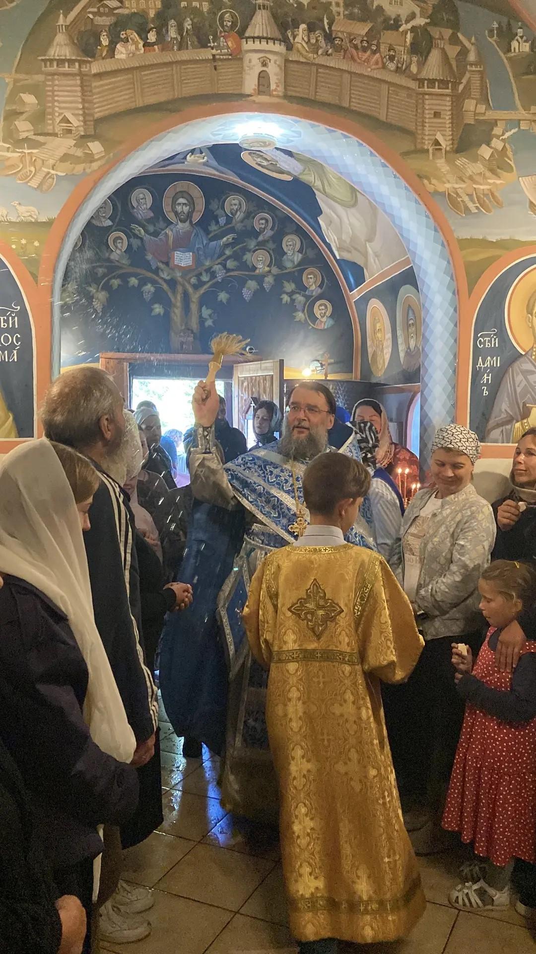 Литургия в праздник Успения