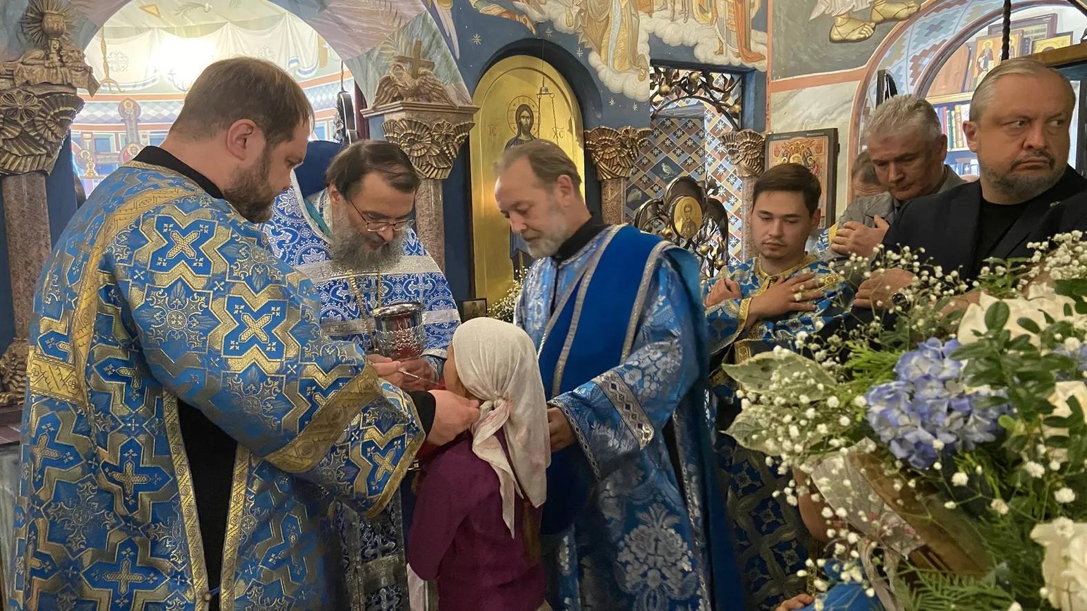 Литургия в праздник Успения